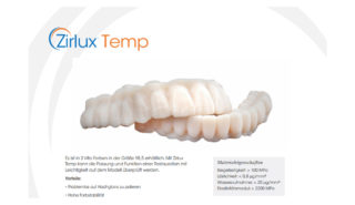 Zirlux Temp Technische Daten