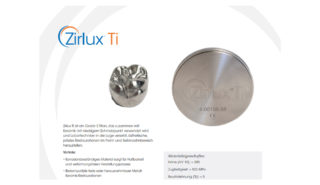 Zirlux Ti Technische Daten